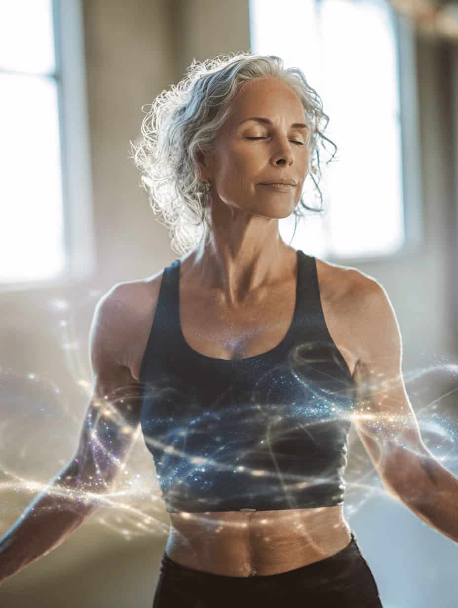 Active woman pain-free after non-surgical pain management treatment