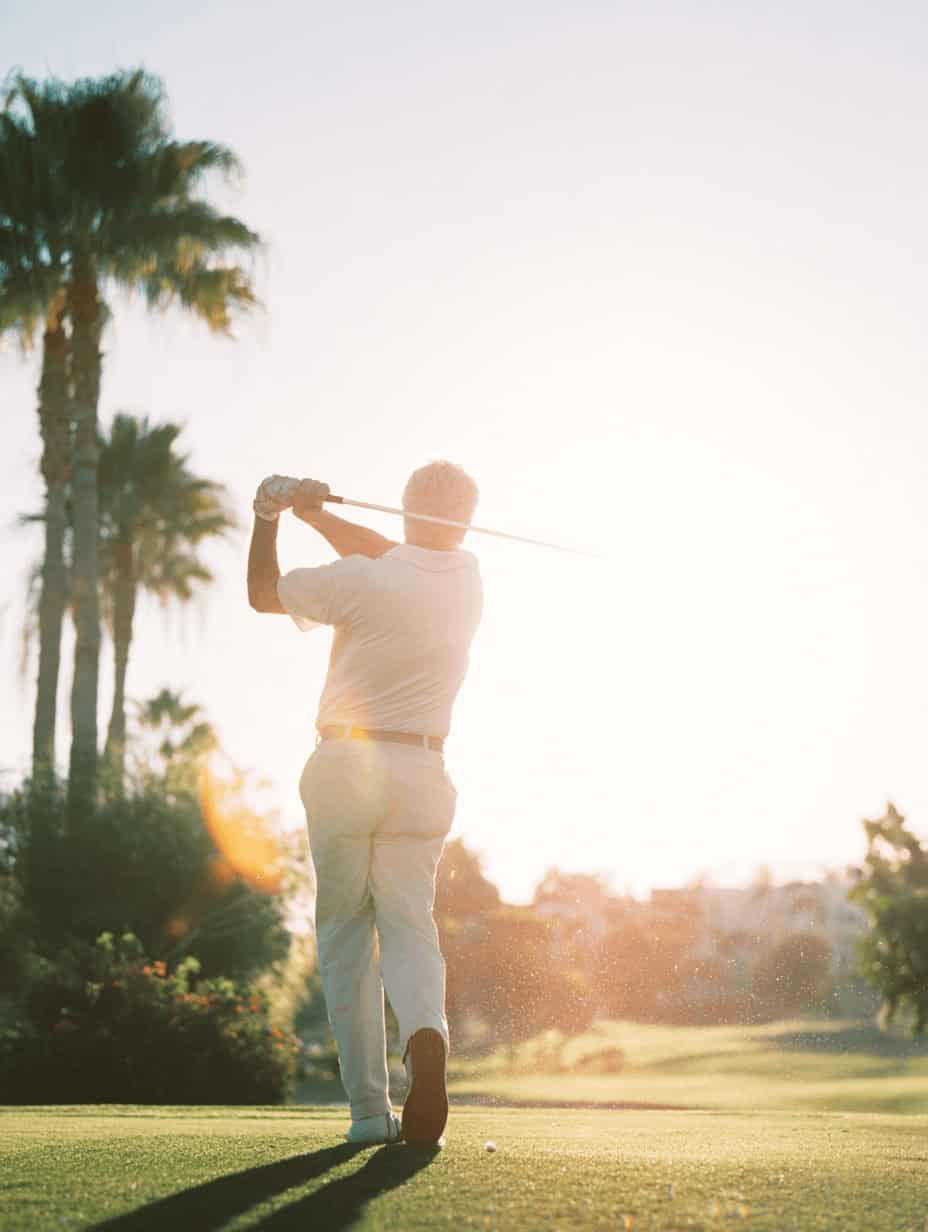 Golfer back on the course pain-free after shockwave and laser therapy treatment